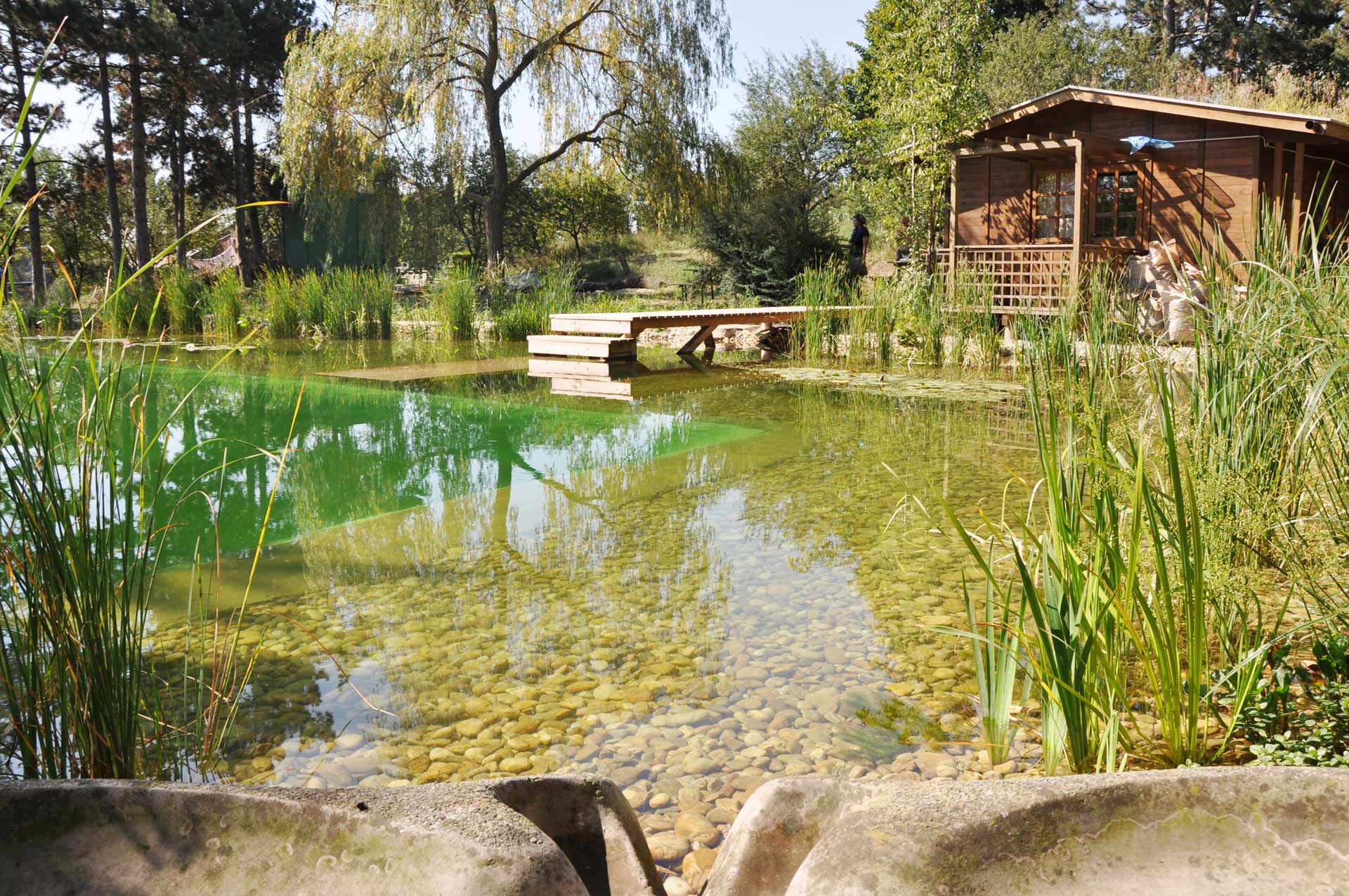 Badeteich Ökosiedlung Gärtnerhof, Gänserndorf • ARCHLAND Atelier